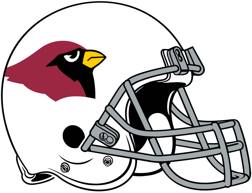 Arizona Cardinals 1994-2004 Helmet iron on transfers for fabric